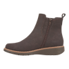 Twin Gusset Ankle Wedge Boots Brown Twin Gusset Ankle Wedge Boots Brown
