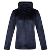 Regatta Womens Radmilla Pullover Turtle Neck Top Navy Fluffy