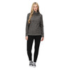 Regatta Womens Radmilla Pullover Turtle Neck Top Storm Grey Marble