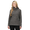 Regatta Womens Radmilla Pullover Turtle Neck Top Storm Grey Marble