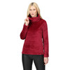 Regatta Womens Radmilla Pullover Turtle Neck Top Cabernt Liner