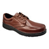Dr Lightfoot Men’s Orthopaedic Faux Leather Lace-Up Shoes – Memory Foam Insole, Standard Fit, UK Sizes 6–12