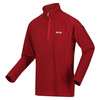 Regatta Men's Montes Lightweight Half Zip Fleece Dark Red/Cabernet