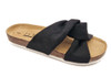 Shoes by Emma Ancona Womens Cork Slip On Sandals Black