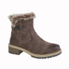 Cipriata Womens Pull On Fur Collar Lined Winter Warm Snow Ladies Ankle Boot Size 3-8