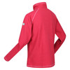 Womens Regatta Montes Light Weight Micro Fleece Half Zip Quick Dry Top Pink Potion