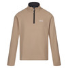 Regatta Men's Thompson Lightweight Half Zip Fleece Oat/Ash
