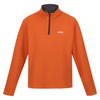 Regatta Men's Thompson Lightweight Half Zip Fleece Burnt Copper