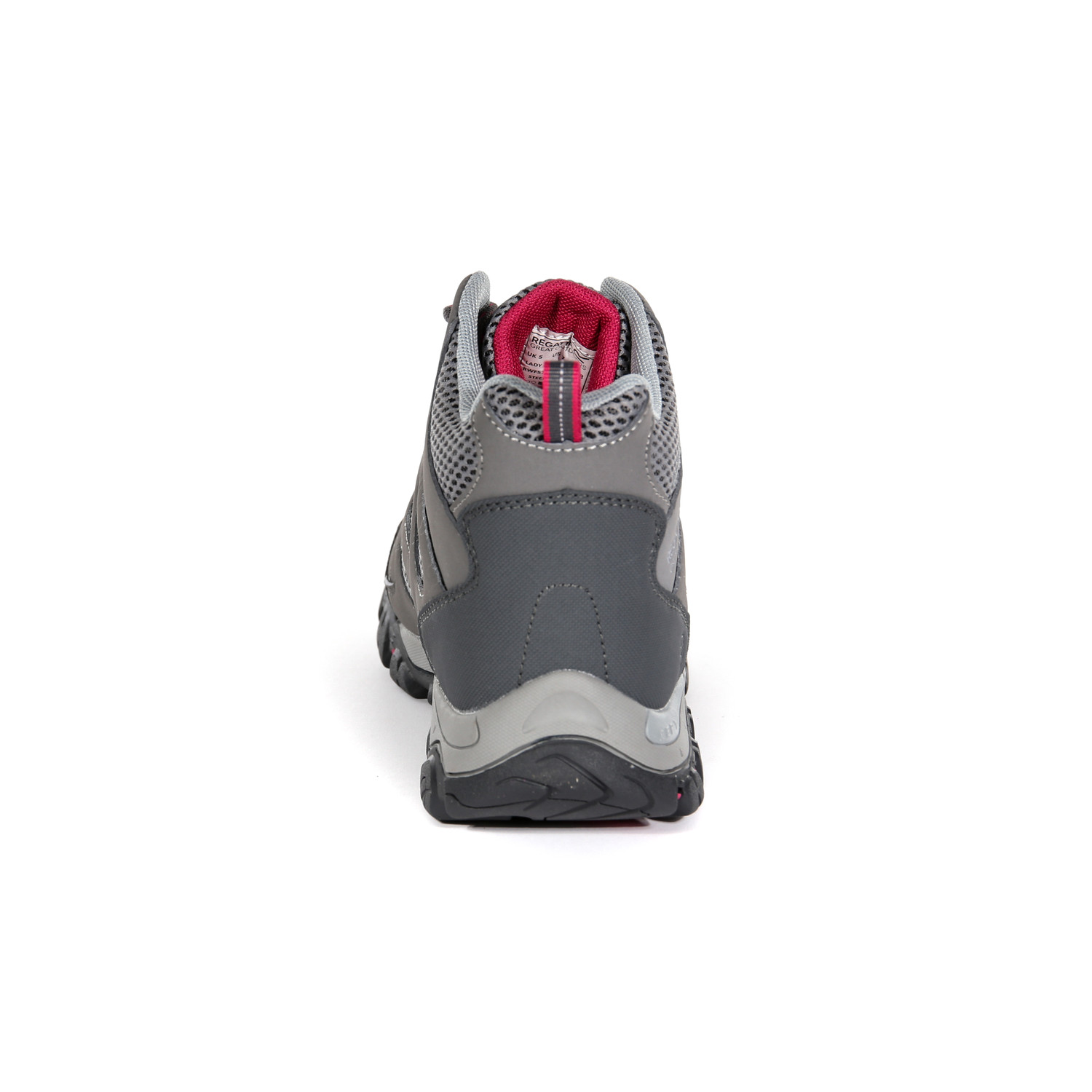 Regatta Women's Holcombe Hiking Mid Waterproof Boots Steel/Vivaci