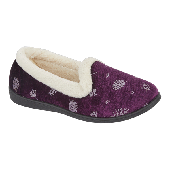Jo & Joe Women’s Comfort Slippers – Faux Fur Lined, Memory Foam, Indoor Winter Shoes