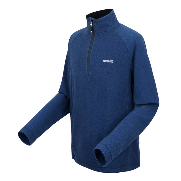 Regatta Men's Montes Lightweight Half Zip Fleece Olympia Blue Navy Regatta Men's Montes Lightweight Half Zip Fleece Olympia Blue Navy