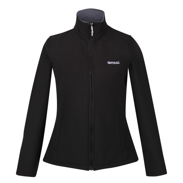 Regatta Womens Connie V Softshell Jacket Black