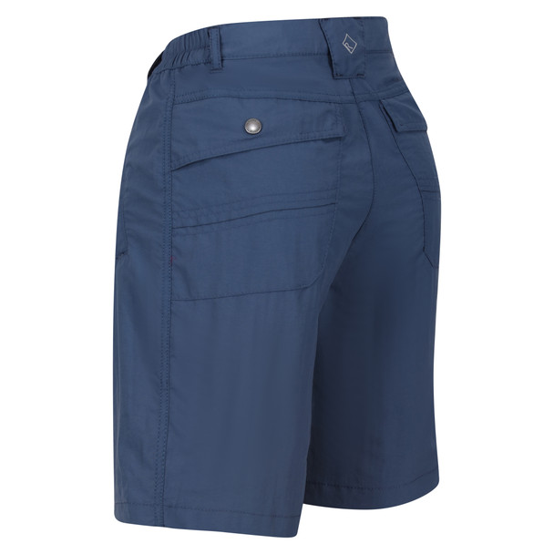 Regatta Women's Chaska Short II Mid Length Walking Shorts Dark Denim