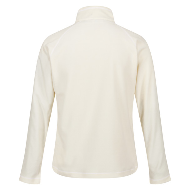 Womens Regatta Montes Light Weight Micro Fleece Half Zip Quick Dry Top Polar Bear