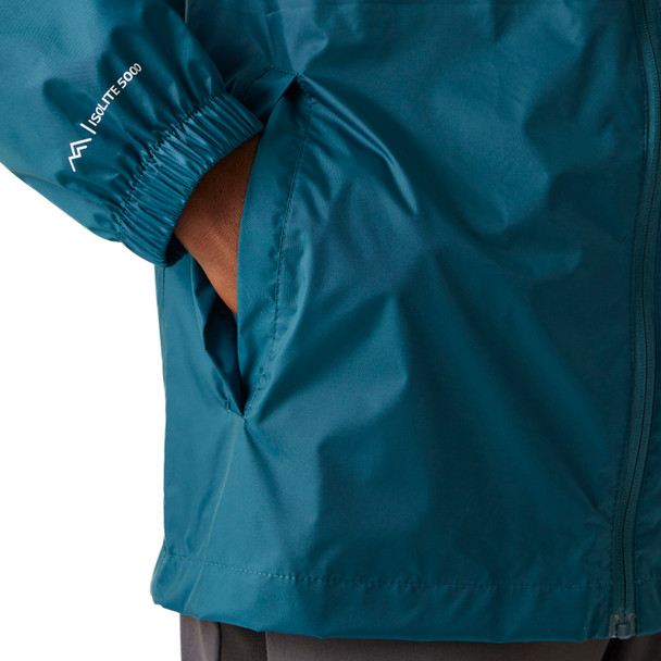 Regatta Men's Pack It Jacket Waterproof Rain Coat Moroccan Blue