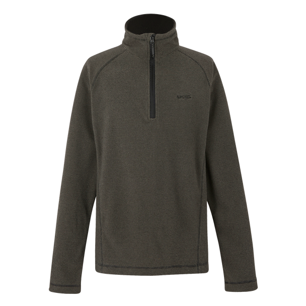 Regatta Men's Montes Lightweight Half Zip Fleece Treetop Black