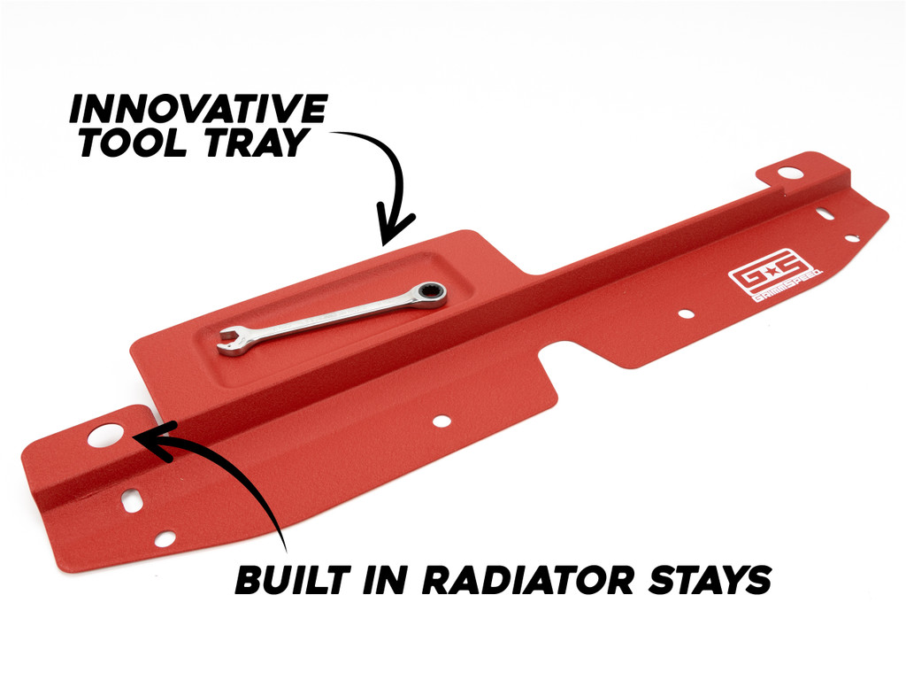 Radiator Shroud w/ Tool Tray - Subaru 08-14 WRX/STI