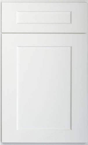 Shaker White Sample Door, RTA Cabinet Co.-Madison, WI