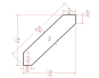 Shaker Black Small Angled Crown Molding, RTA Cabinet Co.-Madison, WI