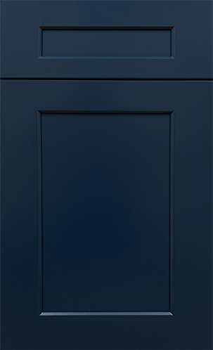 Shaker Navy Sample Door, RTA Cabinet Co.-Madison, WI