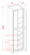 Shaker Grey 30" X 96" Tall Pantry Cabinet With 4 Roll Out Trays, RTA Cabinet Co.-Madison, WI