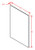 Shaker Grey 24" X 96" Shelf Board Panel, RTA Cabinet Co.-Madison, WI