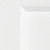 Shaker White Sample Door Showing Inner Profile Slant, RTA Cabinet Co.-Madison, WI