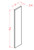 Shaker Cinder 6" X 96" Tall Filler, Cabinets By Friday-Madison, WI