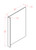 Shaker Cinder 30" X 96" Refrigerator End Panel, RTA Cabinet Co.-Madison, WI
