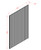 Shaker Navy 42" X 96" Bead Board Panel, RTA Cabinet Co.-Madison, WI