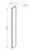 Verona Mist 3" X 96" Tall Filler, Cabinets By Friday-Madison, WI