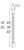 Birch Gray Shaker 42" Rope Twist Split Post, Cabinets By Friday-Madison, WI