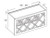 Classic Dove White 30" X 15" Wine Rack Wall Cabinet, RTA Cabinet Co.-Madison, WI
