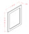 Shaker White 36"H Decorative Wall End Panel, Cabinets By Friday-Madison, WI