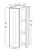 Estate Pearl 24" X 36" Wall Easy Reach Cabinet, RTA Cabinet Co.-Madison, WI