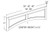 Estate Woodlands 48" Raised Panel Valance, Cabinets By Friday-Madison, WI