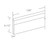 Modern Espresso 120" Base Molding, Cabinets By Friday-Madison, WI