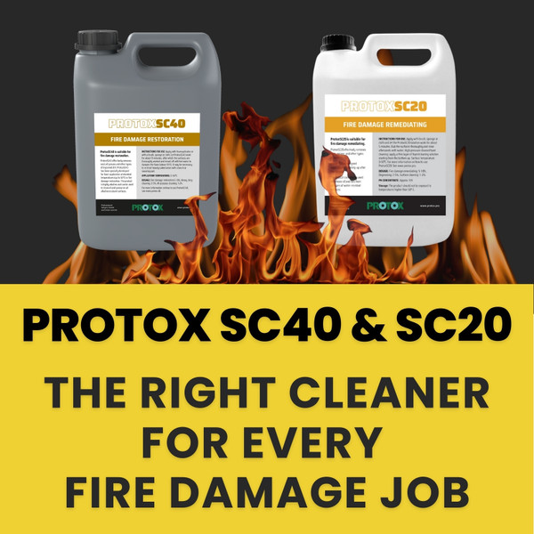 The Right Cleaner for Fire Damage Restoration