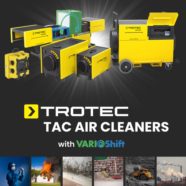 The Trotec TAC Commercial Air Cleaner Range Has Landed in Australia