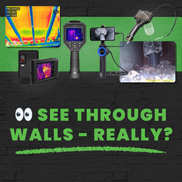 How to Detect Water Leaks with Infrared & Borescopes