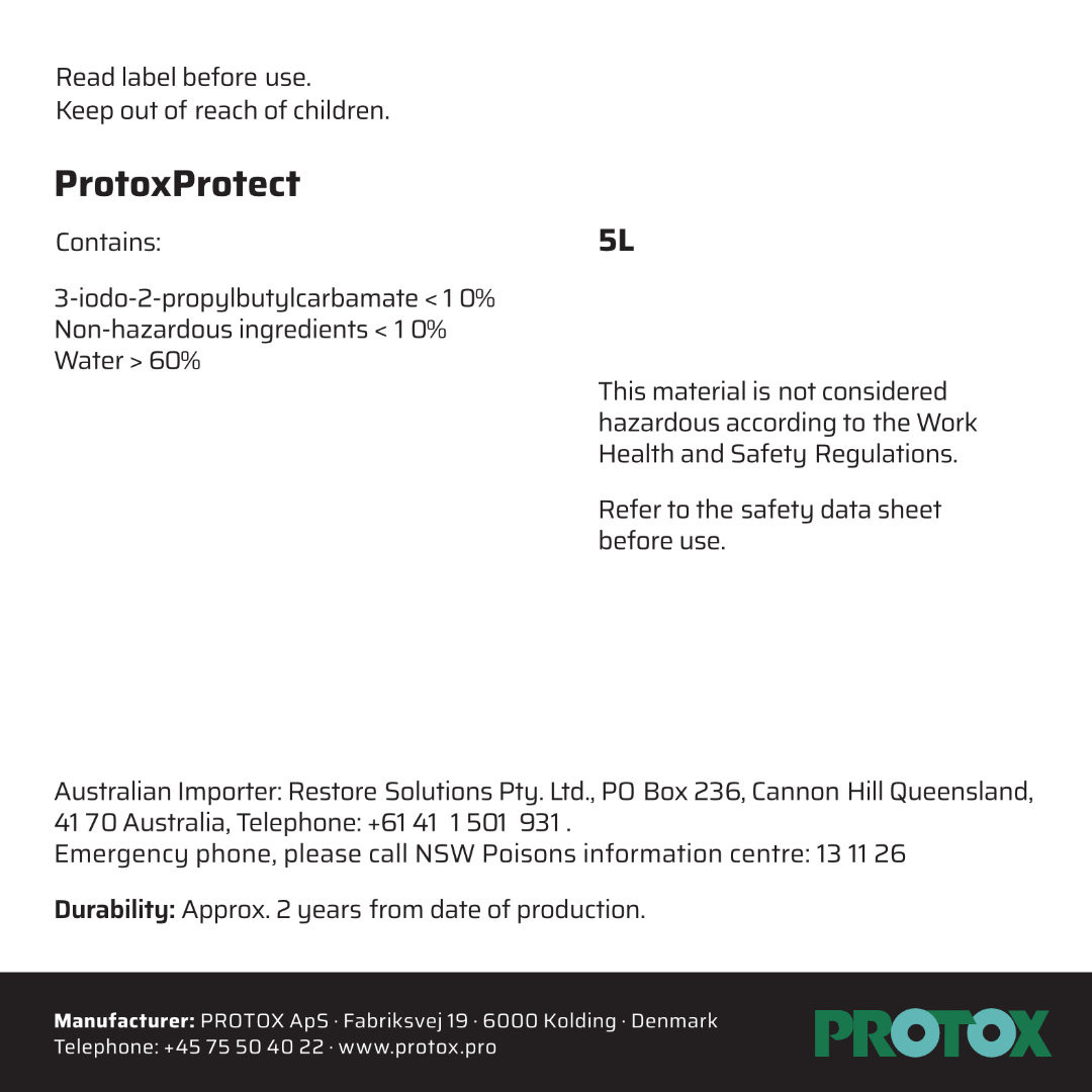 PROTOX Mould Protect For Fungal Attacks | Restore Solutions