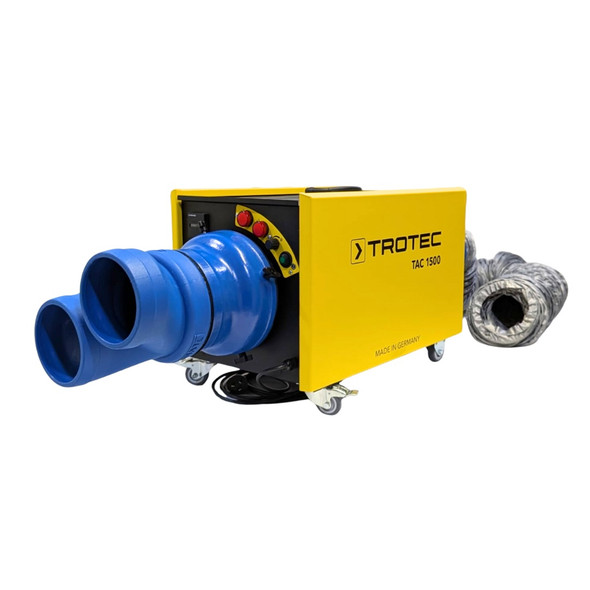 Trotec TAC 1500 Air Cleaner with Drymatic 200mm Adaptor and Y-Piece