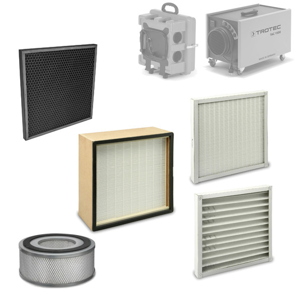 Trotec TAC-F 750E / 1500 Air Cleaner Filters