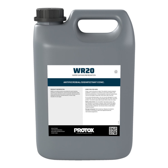 Protox WR20 Antimicrobial Disinfectant and Odour Neutraliser