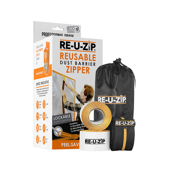 Re-U-Zip Dust Barrier Zipper (Starter Kit)