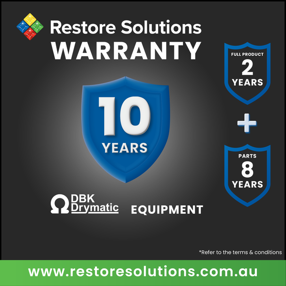 Drymatic 10 Year Warranty