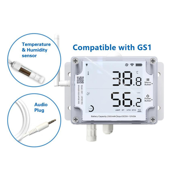 GS1 Industrial Grade WiFi 4G Temperature Humidity Data Logger