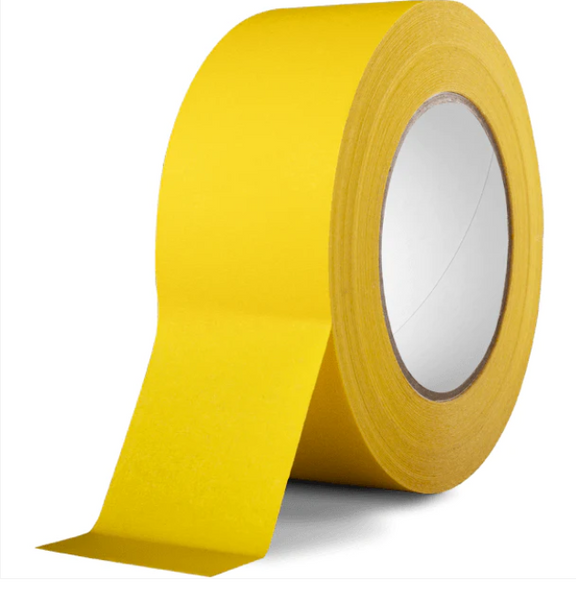 RS PRO White Double Sided Paper Tape, Non-Woven Backing, 12mm x 50m