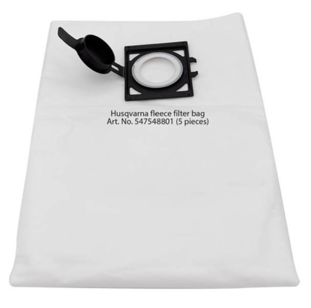 Husqvarva DE35H Bag Fleece Filter 35L (5 Pack)