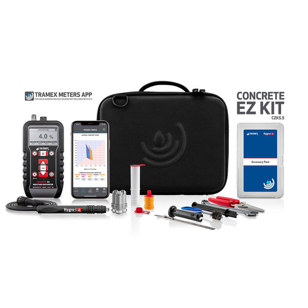 Tramex CMEX5 Concrete Inspection EZ Kit